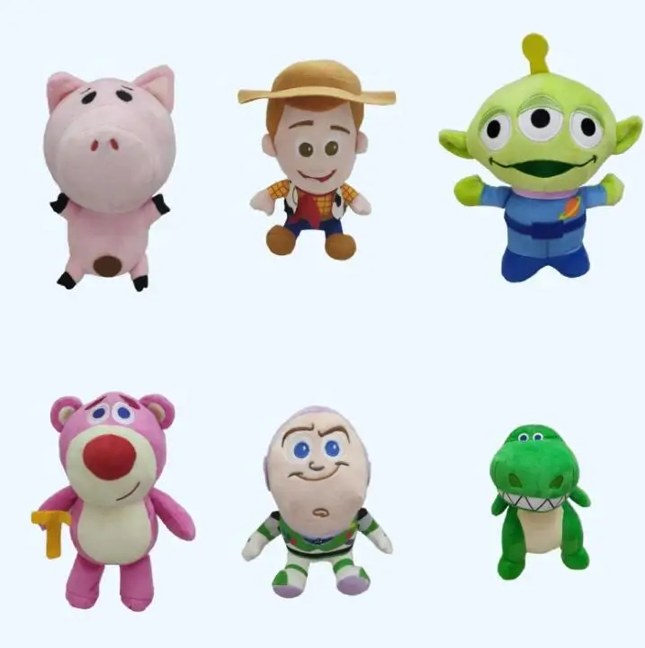 

Toy Story 3 4 Plush Forky Woody Alien Buzz Lightyear Potato Head Stuffed Plush Doll Toy For Children Girl