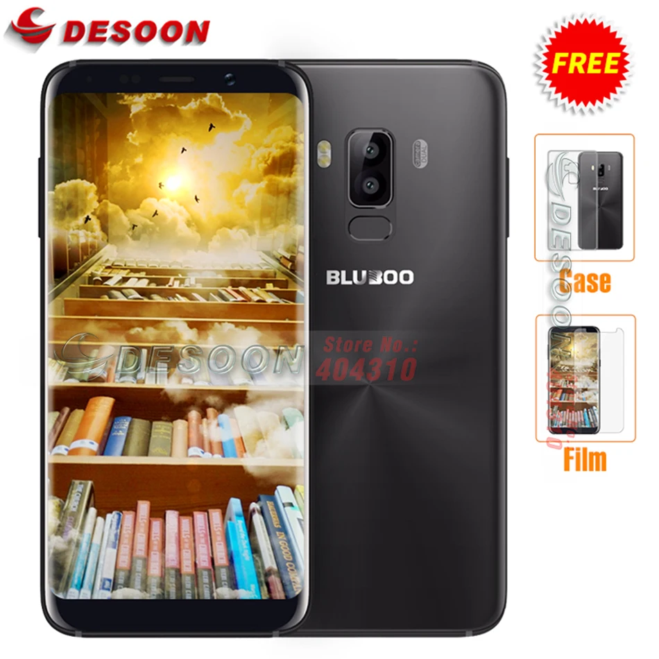 BLUBOO S8 5.7 Inch HD+ 18:9 Aspect Ratio Mobile Phone 13MP