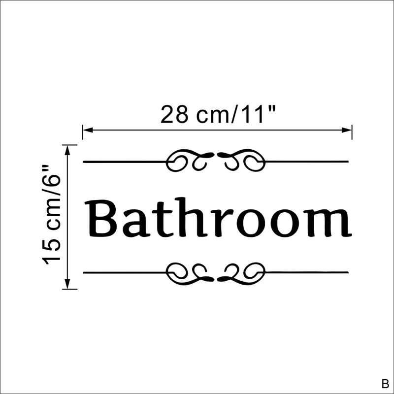 Vintage Wall Stickers For Bathroom Decor Toilet Door Vinyl Decals Transfer Vintage Decorations Quotes Mural Wall Art Vintage Wall Stickers For Bathroom Decor Toilet Door Vinyl Decals Transfer Vintage Decorations Quotes Mural Wall Art