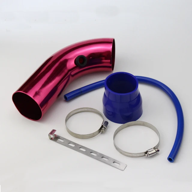 3'' inch 76mm Universal Aluminum car Air Intake Pipe kit Pipes cold Air