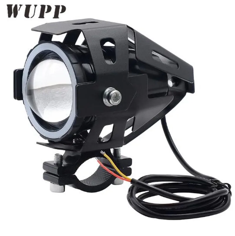 WUPP Motorcycle Modified U7 Transformer Spotlight Headlamp 12V 3000Lm
