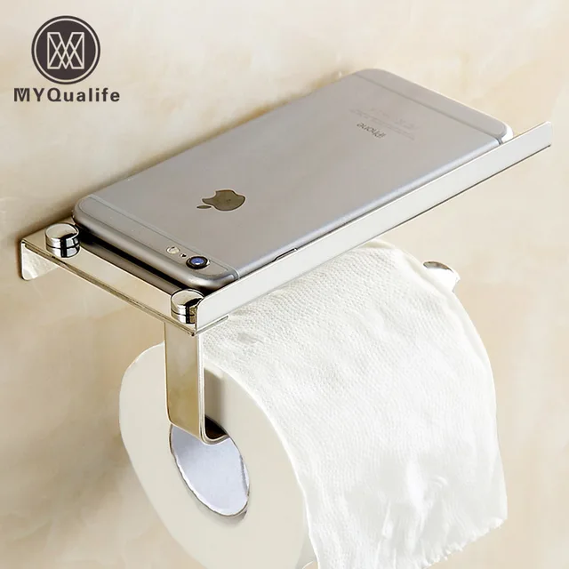 Free Shipping Ultrathin Style Bathroom Kitchen Paper Tissue Holder Free Shipping Ultrathin Style Bathroom Kitchen Paper Tissue Holder Wall Mounted Roll Rack Mobile Phone