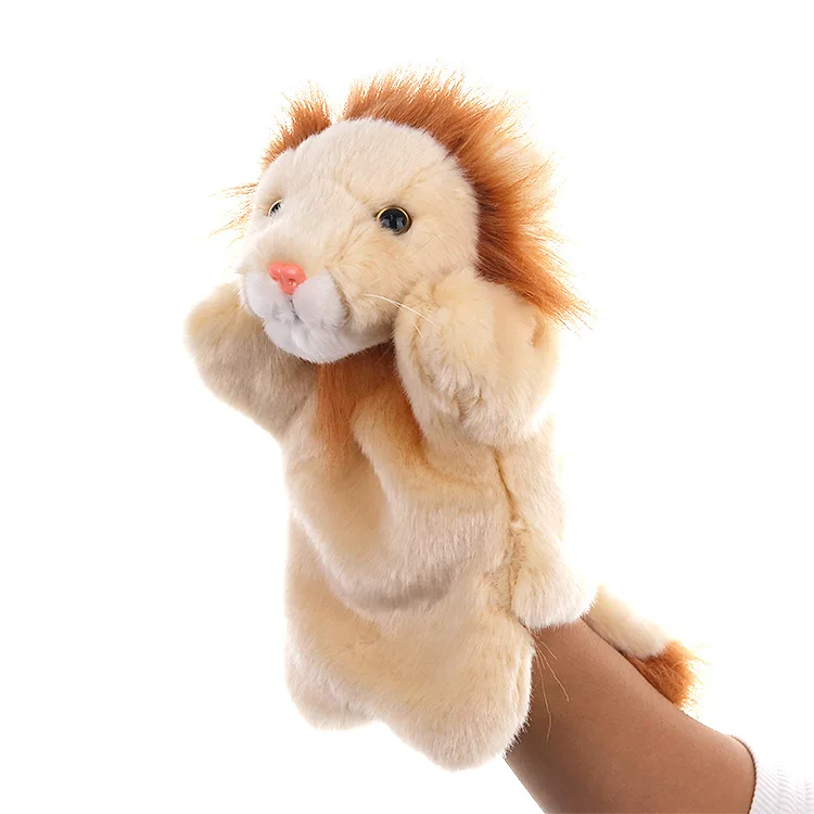 Y45130 Горячая 28 цветов Kawaii крошечное животное ручная кукла марионета марионетка куклы плюшевые игрушки слон кошка собака печать обучения Детские игры Реквизит - Цвет: Y45130