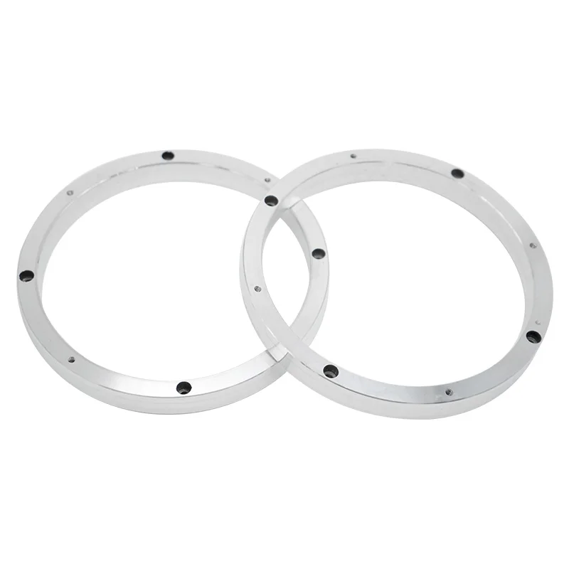 

High Quality Univeral 2PCs 6.5inch Speaker Mount Speakers Pad Adapter Plates Bracket Ring Mat Aluminum Alloy Car Refit 6.5''