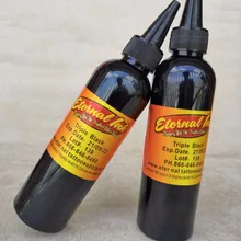 230 мл черные чернила татуировки пигмент татуировки и боди-арт 8 унций долговременного тату макияжа пигмент аксессуары