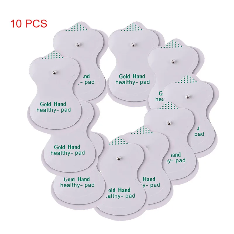 10 Pcs Electrode Pads for Tens Acupuncture Therapy Pad for Slimming Electric Body Machine Massager Adhensive Gel Pad Health Care 10 Pcs Electrode Pads for Tens Acupuncture Therapy Pad for Slimming Electric Body Machine Massager Adhensive Gel Pad Health Care