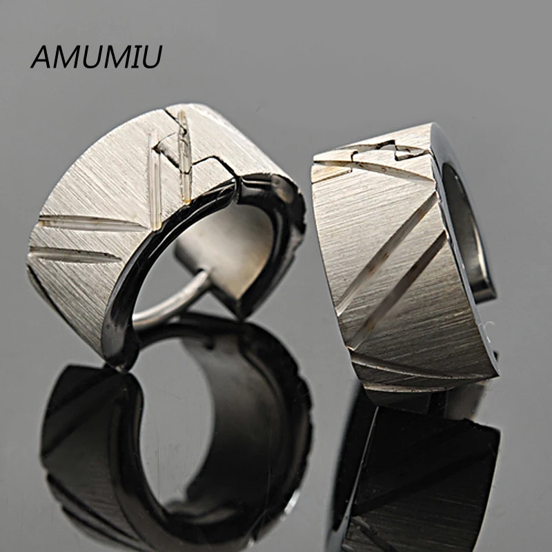 

KE003 2014 New Arrival Hot Sale Stainless Steel Mens Silver Hoop Earrings Fashion Surgical Jewelry Wholesale&Free shipping