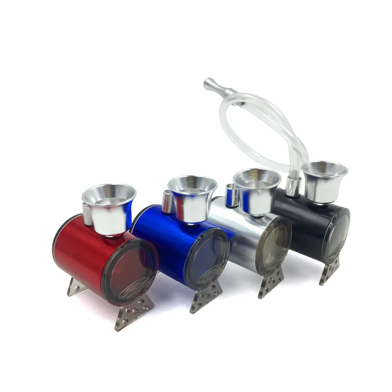 

New glass plastic pipe water filtration, tobacco weeding device, easy to use, smoking pipe, free freight