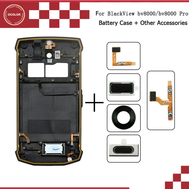 Ocolor для BlackView bv8000 Pro Аккумуляторный Кейс Объектива Камеры Громкий Динамик с