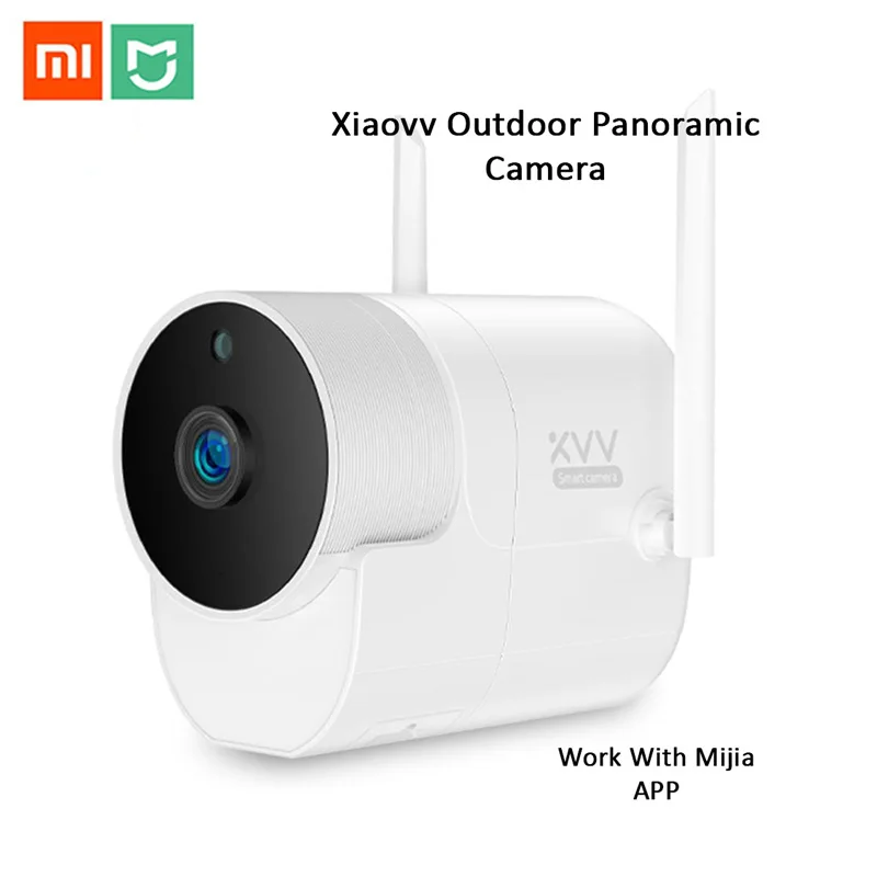 Xiaomi Xiaovv наружная панорамная камера 360 IP 1080P камера видеонаблюдения беспроводная wifi ночное видение высокой четкости с приложением Mijia