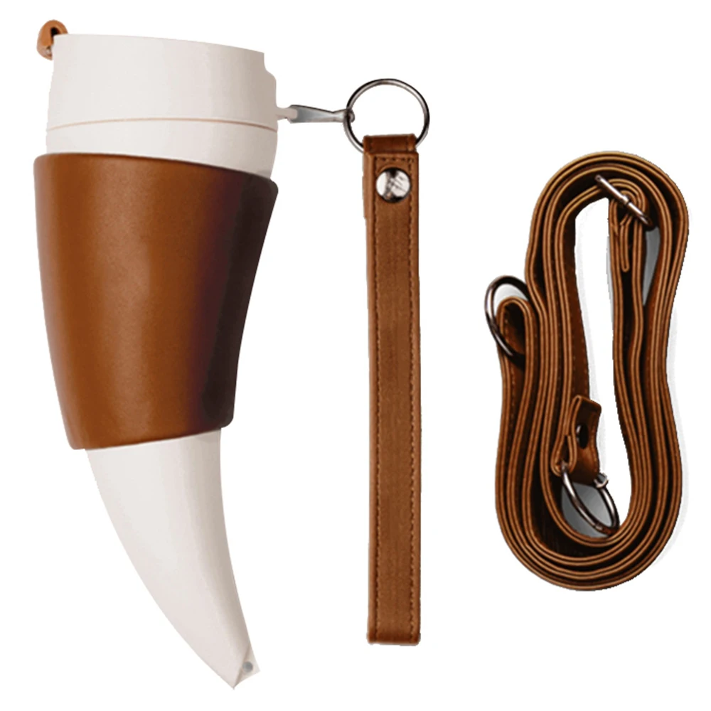

Creative Goat Horns Stainless Steel Thermos Mug Coffee Cup Insulation Vacuum Coffee Thermos Flask Couple Traveling hydro flask