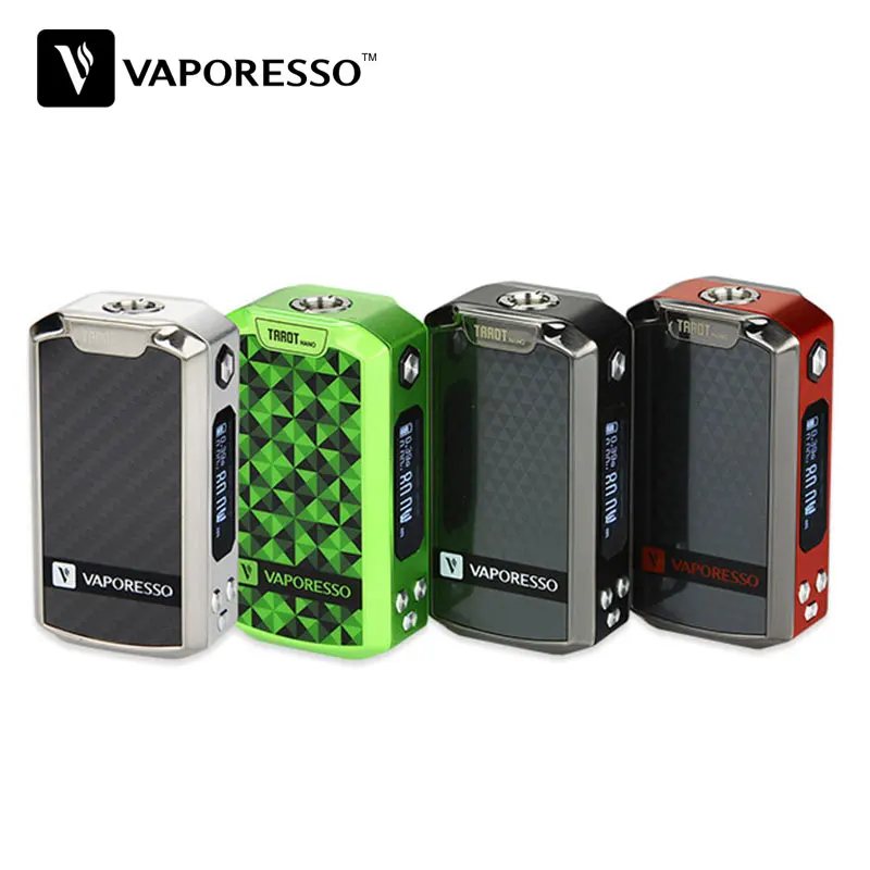 Billige Original 80W Vaporesso Tarot Nano TC Box MOD Eingebaute Batterie 2500mAh für VECO EUC Tank Max 80W ausgang Tarot Nano Mod Vape Mod