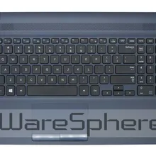 Новая верхняя крышка верхний чехол Упор для рук с клавиатурой, динамик для samsung NP300E5E NP270E6E NP270E5V P270E5J-K01US BA75-04805A синий