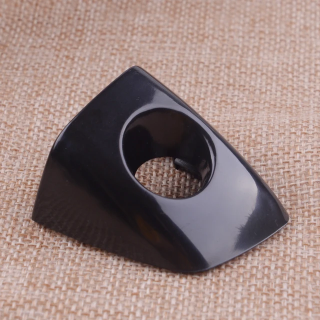 CITALL 4H1837879 Black Car Exterior Front Left Door Handle Key Hole Trim Cover Cap Fit For Audi A6 A7 A8 RS6 RS7 2014 2015 2016