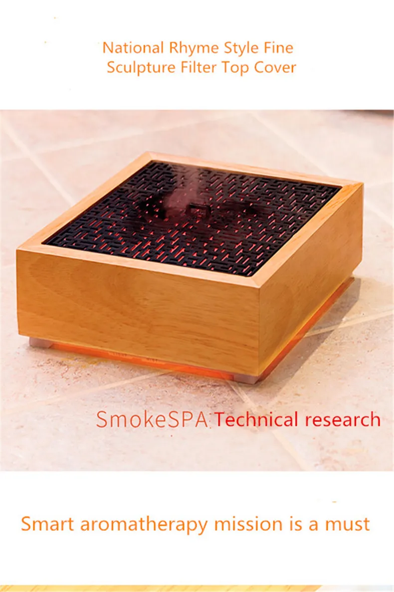 2021 New Japanese Style Aroma Diffuser DC24V Ultrasonic Air Humidifier