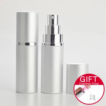 

30MM*130MM 25ML Portable Aluminum Perfume Bottle With Atomizer Empty Glass Parfum Case For Traveler