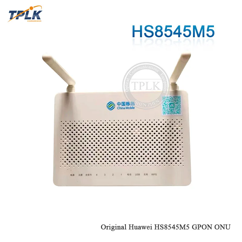 2020 Оригинальный Новый HW HS8545M5 ONU GPON ONT с 1GE + 3FE 1TEL USB Wifi китайским логотипом мини