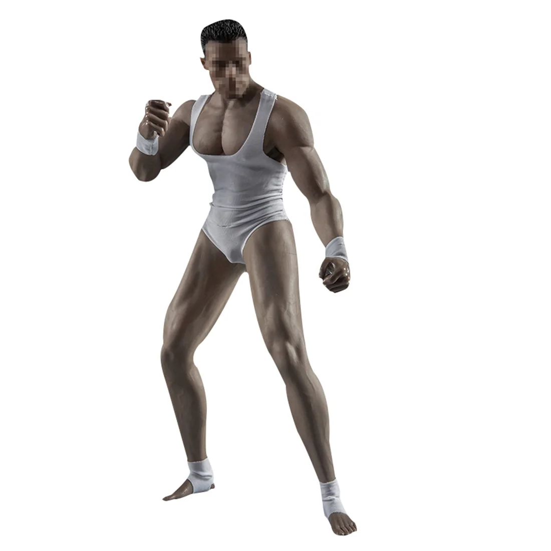 

1/6 Male Seamless Muscular Body Action Figure Model With Steel Skeleton - Normal Color Skin