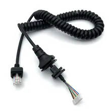 Замена 8 Pin HM-152 микрофон HM152 154 микрофонный кабель для BMW ICOM IC-2820H IC2825E IC2200 IC3600 F221 F520 ручной ridao Динамик