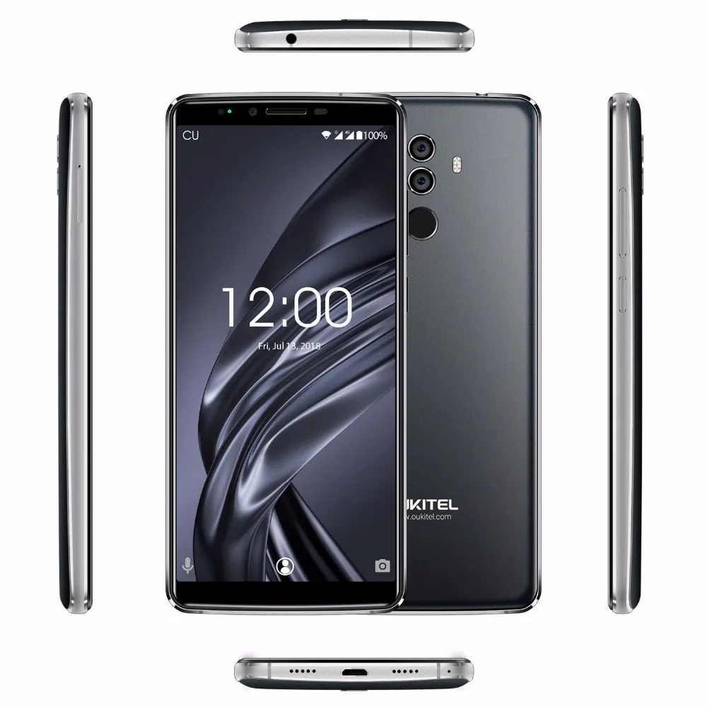 OUKITEL K8 Android 8 0 6 &quotFHD + 18:9 mtk6750t восемь ядер 4G RAM 64g ROM 5000 мАч 13.0MP 5.0MP отпечатков пальцев
