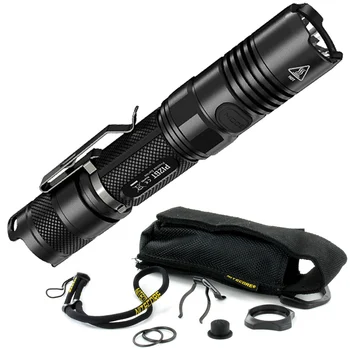 

SALE! NITECORE 1000 Lumens CREE XP-L HI V3 LED P12GT Tactical Flashlight Without 18650 Battery 7 Modes Pocket EDC Free Shipping