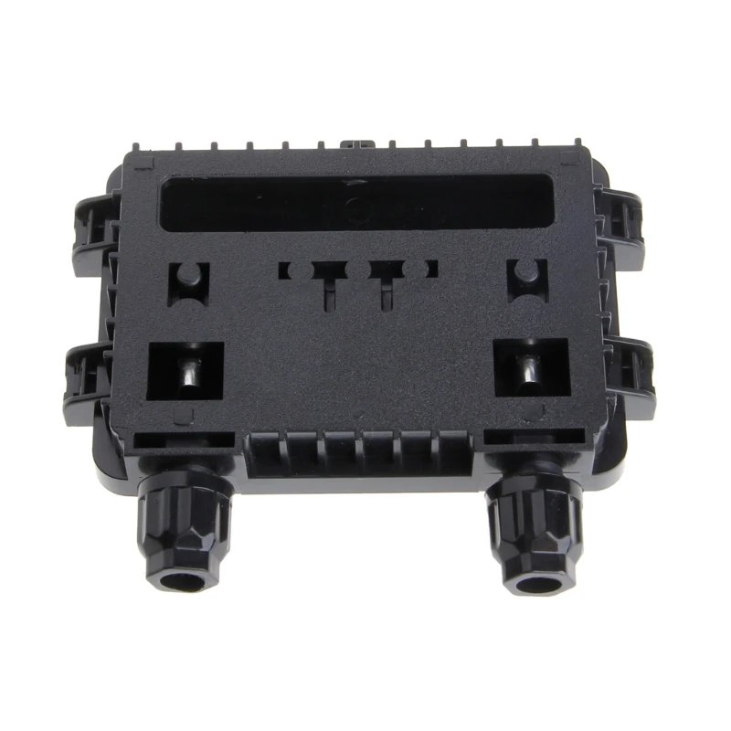 

140W - 200W Solar Junction Box For Panel Connect PV Cable Connection With Diode