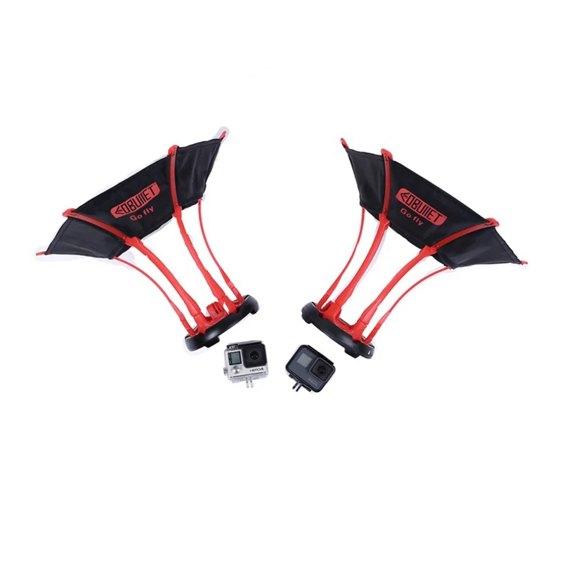 Aerial Parachute bracket Stand for Bird Photography Fly Selfie Stick For Go Pro Hero 6 5 4 3+ Camera Frame  Aerial View Accessories (5)