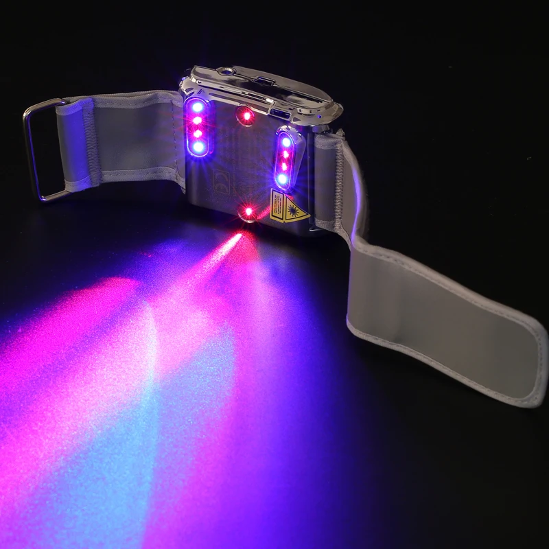 

Cold laser therapy equipment High blood pressurelaser therapy device Red blue wrist laser watch