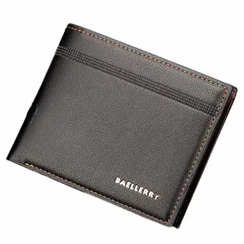 

Molave Wallet Mens Fashion Leather ID Card Holder Billfold Purse Wallet Handbag Drop Shipping JAN28
