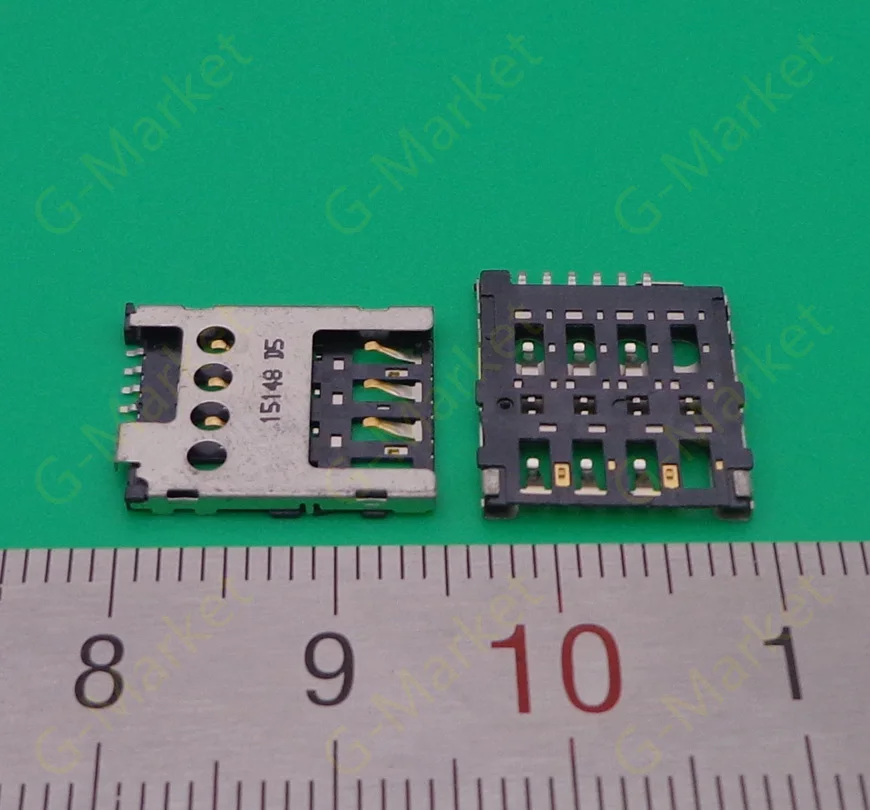 SIM считыватель карт Слот держатель порт разъем Замена Ремонт для Nokia Lumia 630 635 636 10