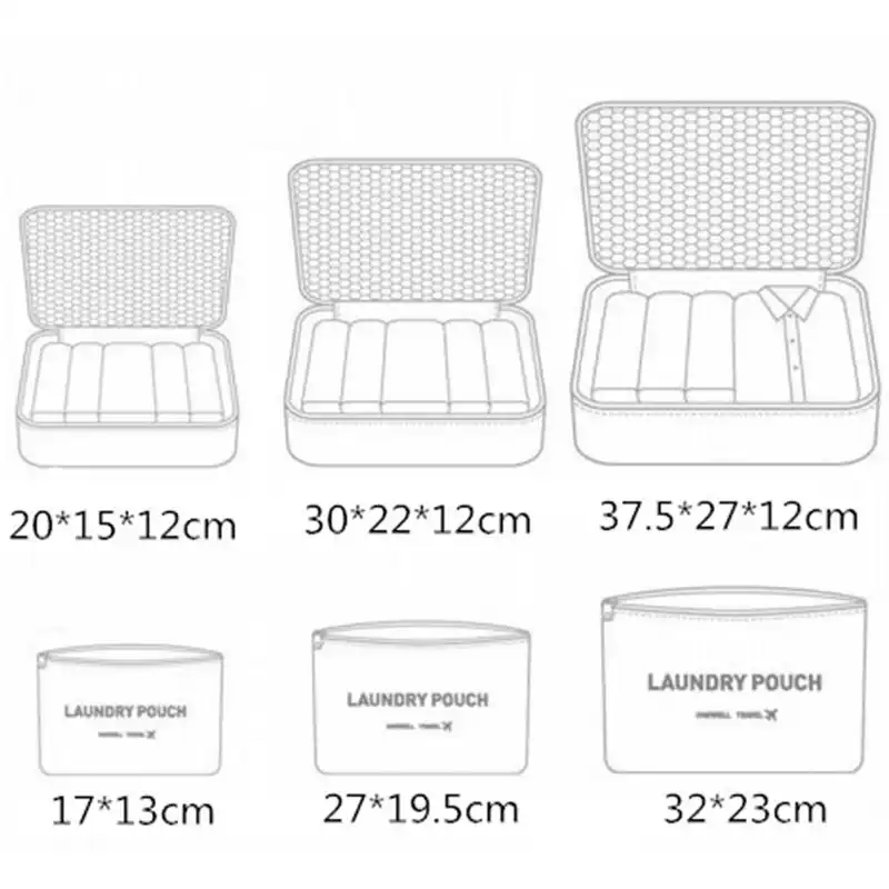 diniwell packing cubes