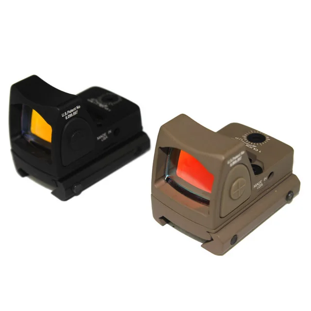 Тактический RMR область оптика Охота holgram Red Dot Reflex holograpic с выключателем для 20 мм Пикатинни крепление