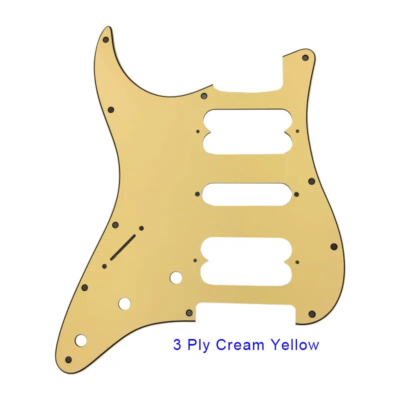 3 ply cream yellow st hsh pickguard
