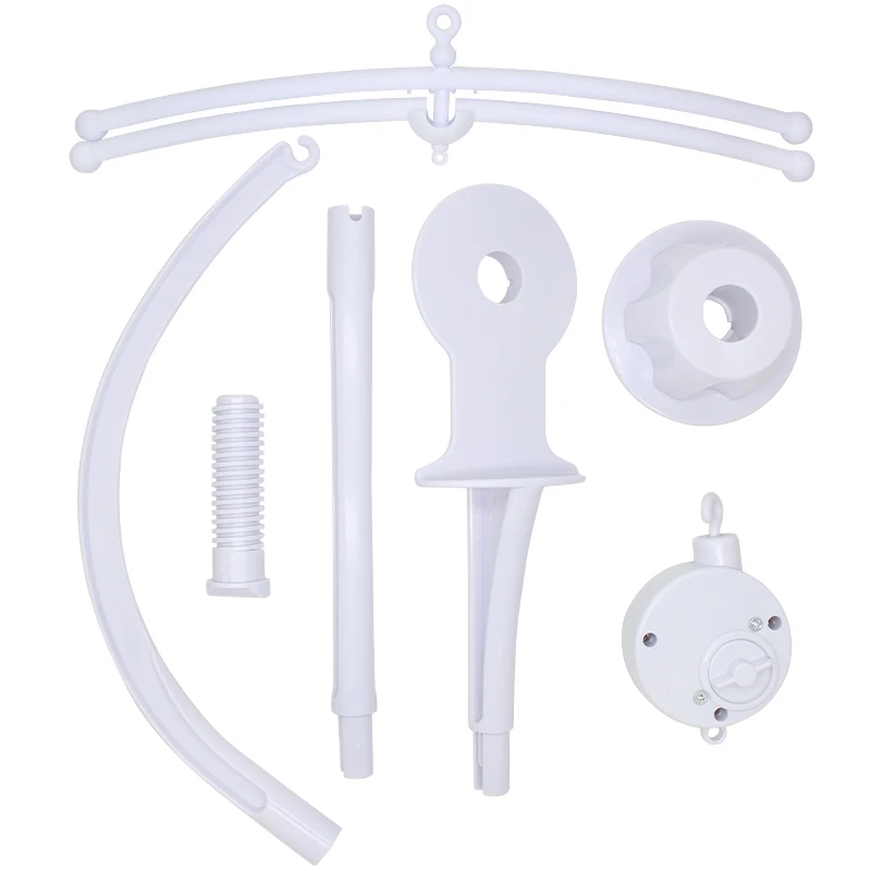 Brinquedo do Bebê Berço do Bebê Móvel para Recém nascidos Acessórios do Brinquedo Educacional para Diy Chocalho Conjunto Bracket Titular Quadro Brinquedo Sino Cama Musical 11 Móbiles e chocalhos para bebês