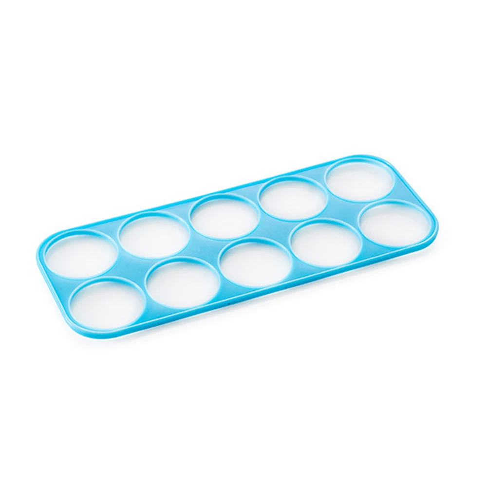 Kitchen Egg Storage Box 10 Grid Egg Box Food Container Organizer Boxes for Storage One Layer Multifunctional Egg Crisper