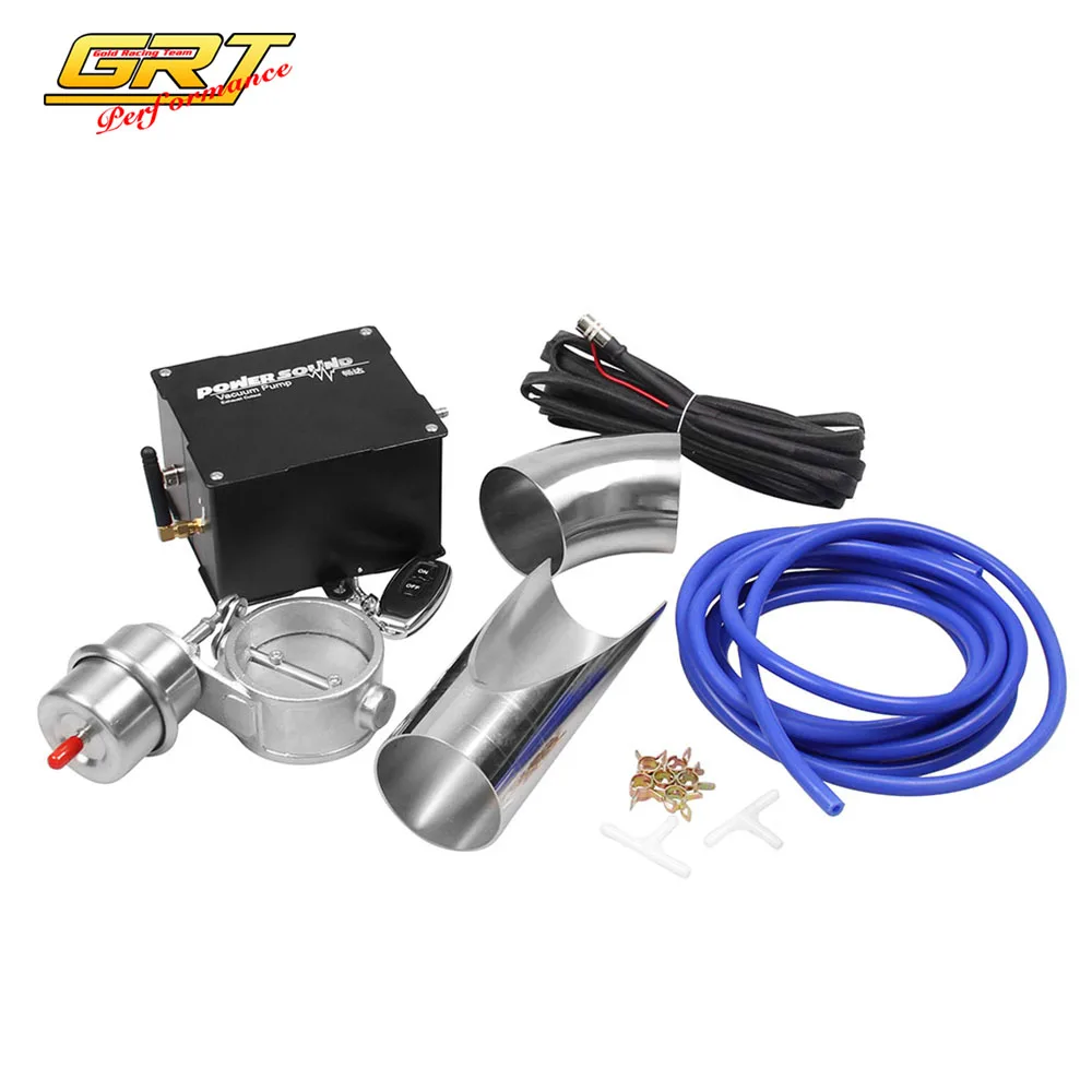 Buy GRT 2.5'' 63mm Electric Open style Vacuum Exhaust