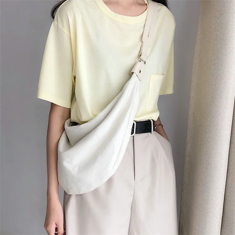 

2019 New High Quality Style Solid Zipper Women's Canvas Hobo Crossbody Shoulder Bags Large Tote Purse Casual Travel Shopping Bag