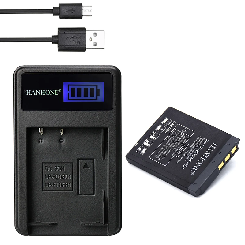 1900 мА/ч, NP-BD1 NP-FD1 NP BD1 Перезаряжаемые Li-Ion Батарея+ ЖК-дисплей USB Зарядное устройство для sony T2 T200 T70 T700 T300T77 T500 T90 T900 TX1