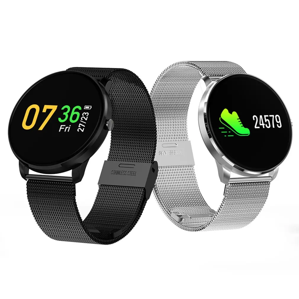 

CF007S Smart Wristwatch Heart Rate Monitor Sports Watch Fitness Tracker Message Push Smartband 0.96 Inch Color Screen watch men