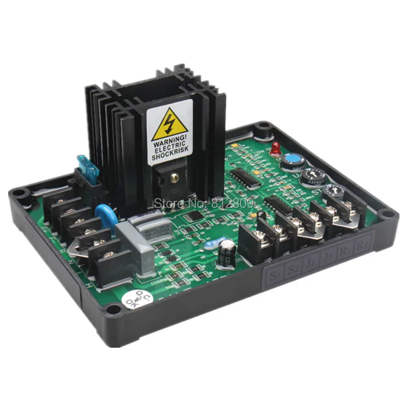 GAVR-15A Universal Brushless Generator Avr 15A Voltage Stabilizer Automatic Voltage Regulator (BlACK capacitance) GAVR-15A Universal Brushless Generator Avr 15A Voltage Stabilizer Automatic Voltage Regulator (BlACK capacitance)