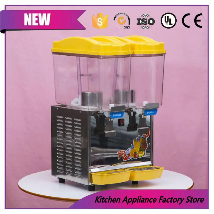 Commercial soft cold hot drink dispenser fruit juice dispenser machine