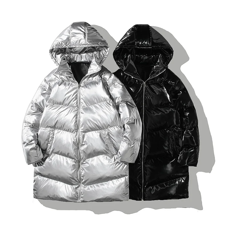 Зимние утепленные куртки с хлопковой подкладкой больших размеров 5XL с меховым капюшоном