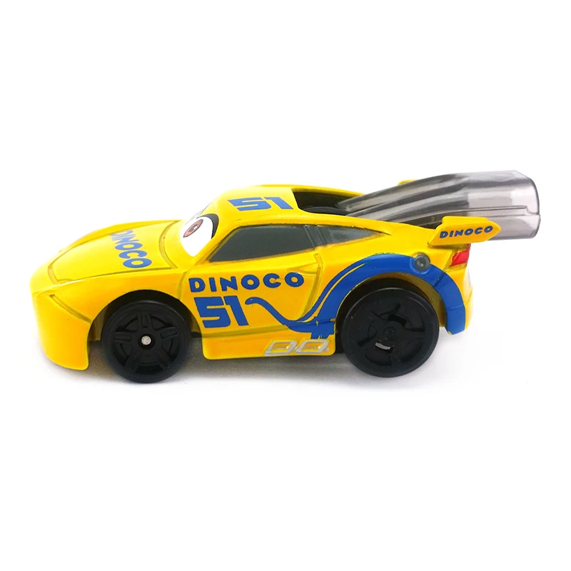 Disney Pixar Cars 3 Dinoco Cruz Ramirez свисток с красочной лентой металлический литой под