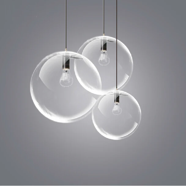 Clear Gl Ball Pendant Light Revolutionhr American Country Clear Gl Ball Pendant Lights Fixture Restaurant