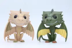 Игра престолов Rhaegal Viserion Дракон милый ПВХ фигурку Модель игрушечные лошадки