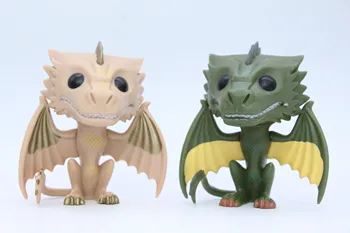 Game of Thrones Rhaegal Viserion Dragon Cute PVC Action Figure Model Toys