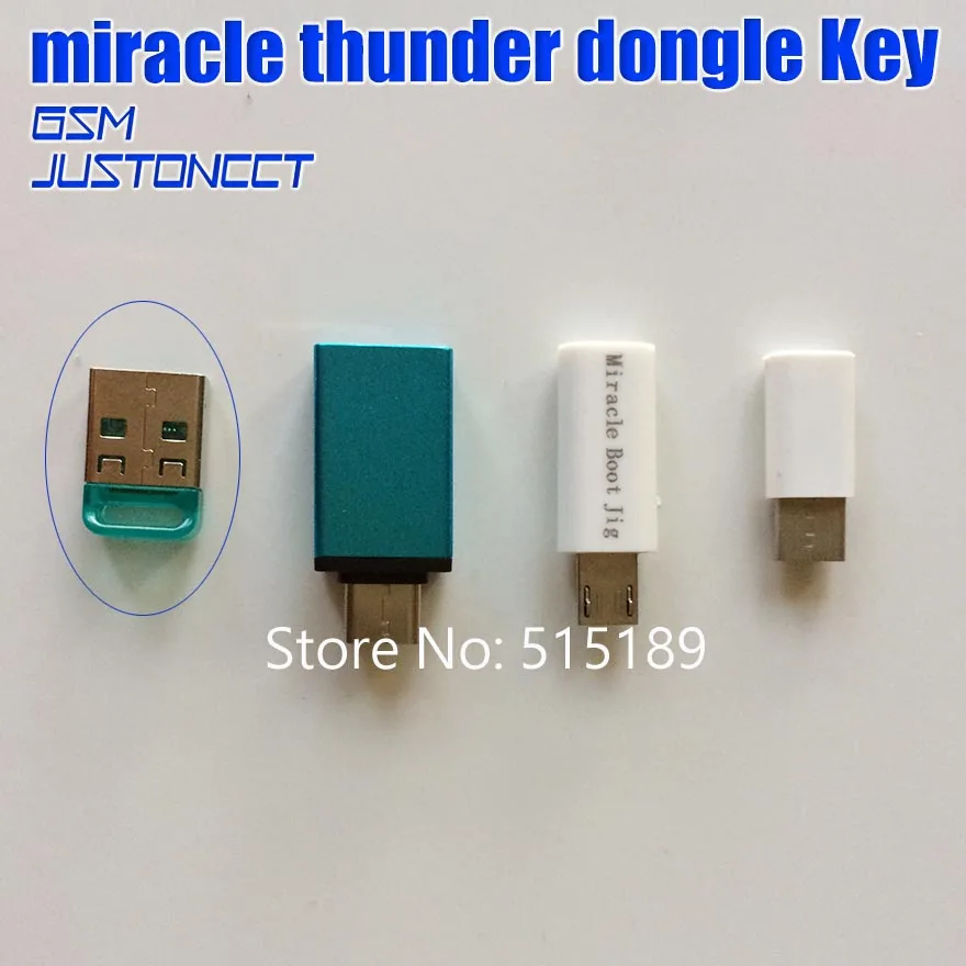 miracle thunder dongle  - GSMJUSTONCCT -B6