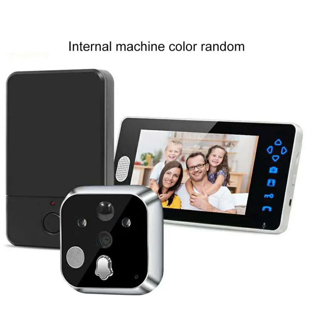 

TL-E700A 7 inch Wireless Video Doorbell Phone Intercom System Digital Camera 0.3 MP 120 degree Home Security Monitor