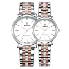 Nuodun Mens Gold Watches High Fashion Mens Watch Stainless Steel Quartz Watches W Water Resistant Gents Watches Reloj Hombre