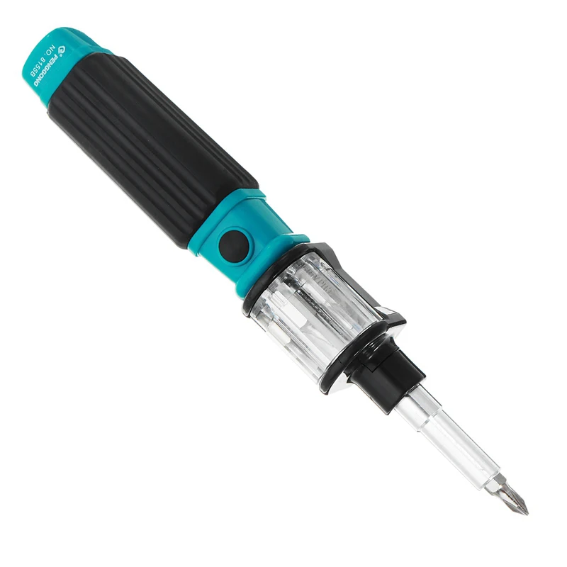 6 in 1 Multi Purpose Screwdriver Set Revolver 360 Twist CRV